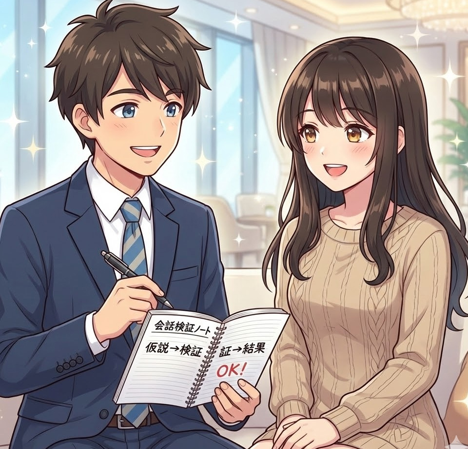 エンジニア男性と奥さん